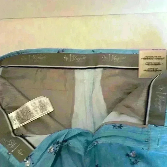 Original Penguin Bermuda Shorts Elastic Waistband Anti Slip Grip NWT Men Size 32 - Picture 9 of 13